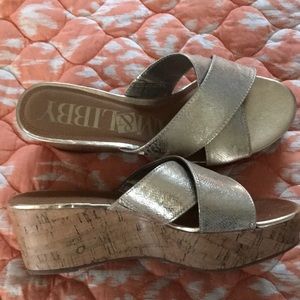Sam and Libby platform slip on
